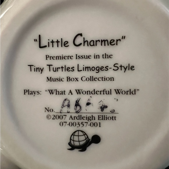 Ardleigh Elliott ‘Little Charmer’ Tiny Turtle music box - Picture 8 of 8